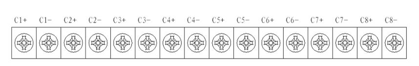 控制盤外接端子示意圖
